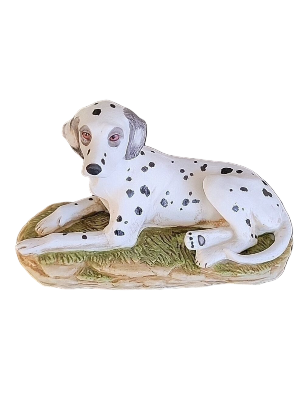 Vintage Homco Dalmatian Dog Porcelain Bisque Figurine - #1403